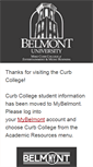 Mobile Screenshot of curbcollege.org